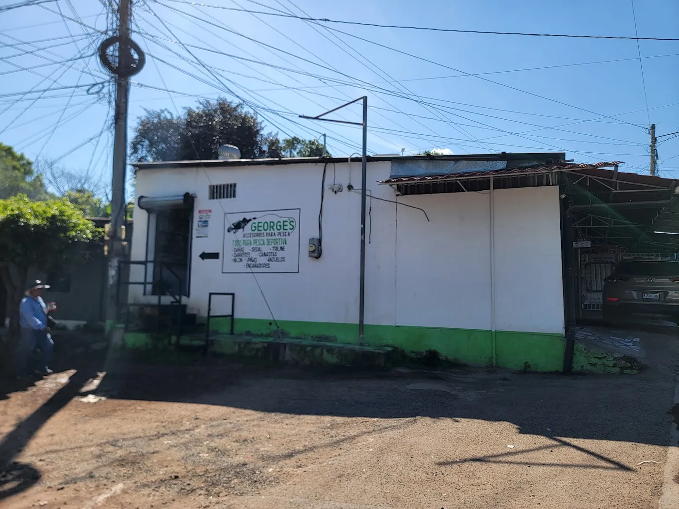 Fachada de la tienda George's en Juigalpa