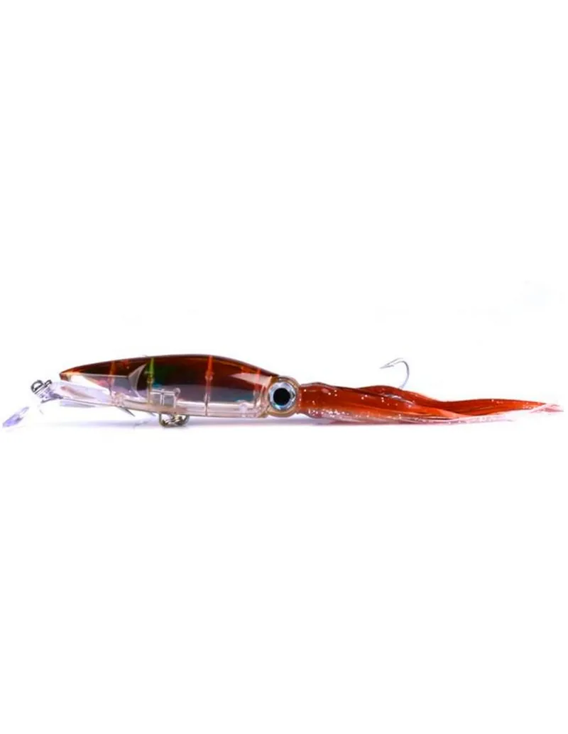 cabeza de calamar faldas pulpo Trolling, Hengjia