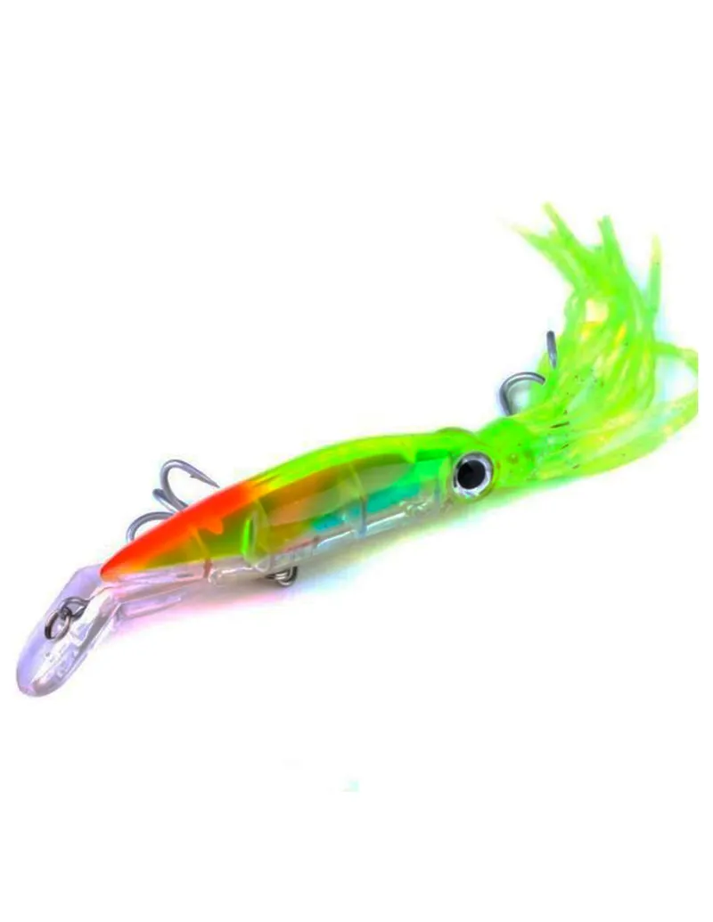 cabeza de calamar faldas pulpo Trolling, Hengjia