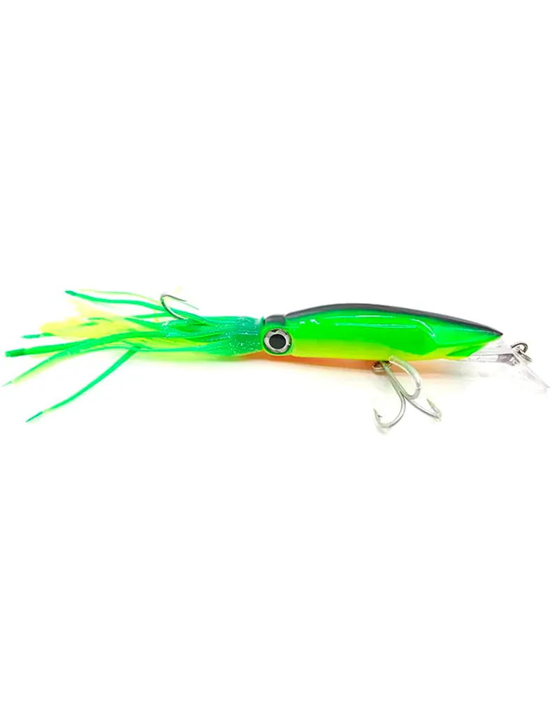 cabeza de calamar faldas pulpo Trolling, Hengjia