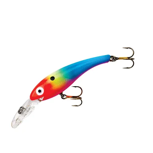 Wally Diver Señuelo de pesca – Payaso de cara de fuego, Cotton Cordell