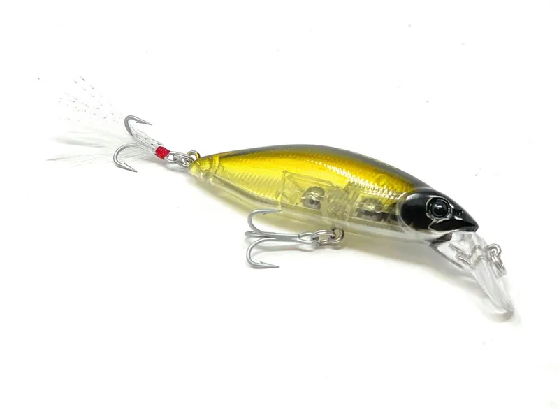 La Bala Minnow Lure-Black Black, Vense