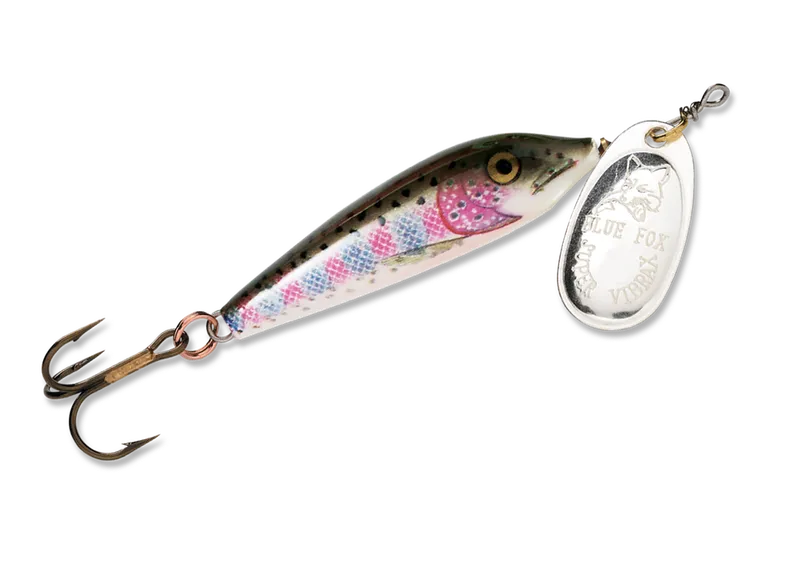 Rainbow Trout/Silver, Blue Fox