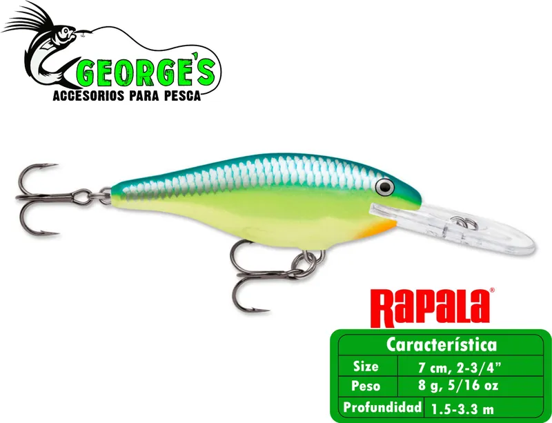 Shad Rap 07, Sabalo Caribeño, Rapala