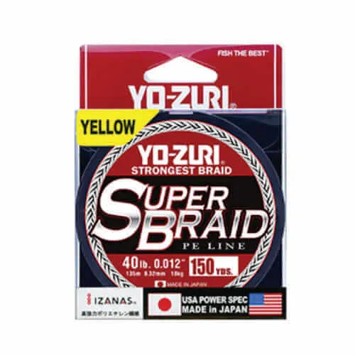 SUPERBRAID YELLOW, Yo-Zuri