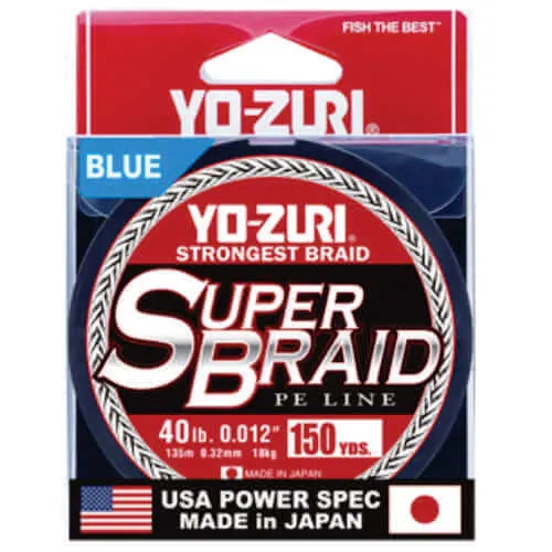 YO-ZURI SUPERBRAID BLUE