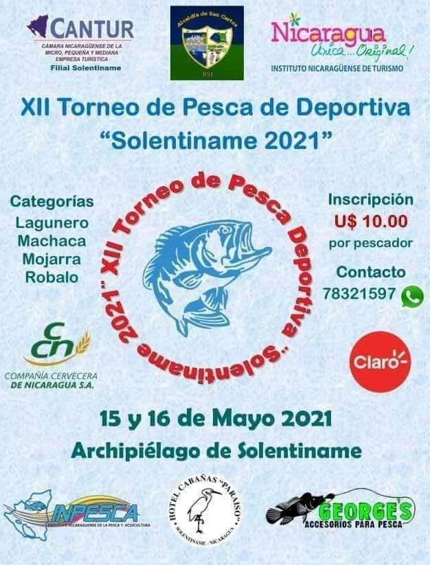 Afiche de torneo de pesca 5