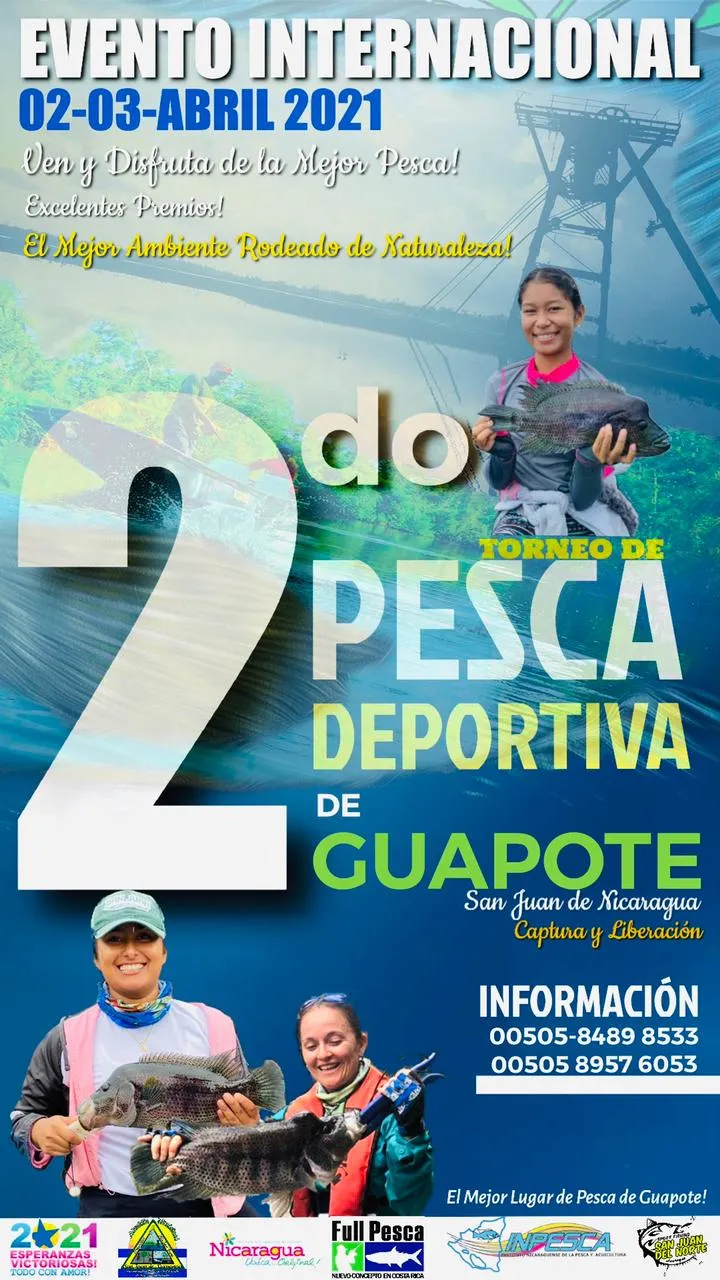 Afiche de torneo de pesca 8